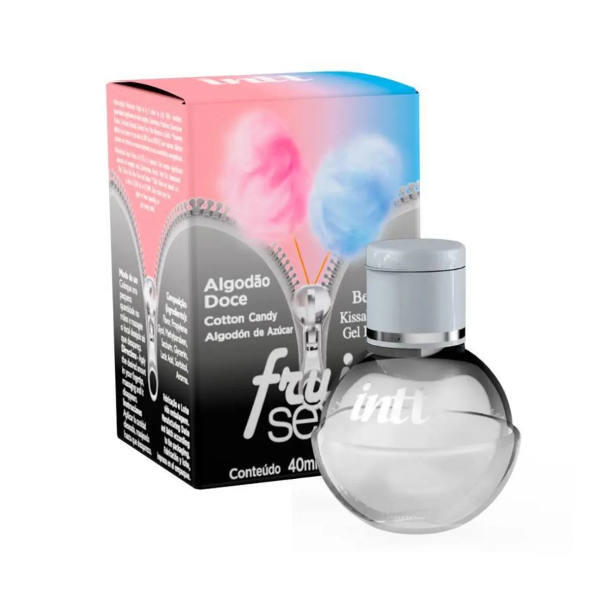 Gel Beijável Fruit Sexy Algodão Doce 40 g