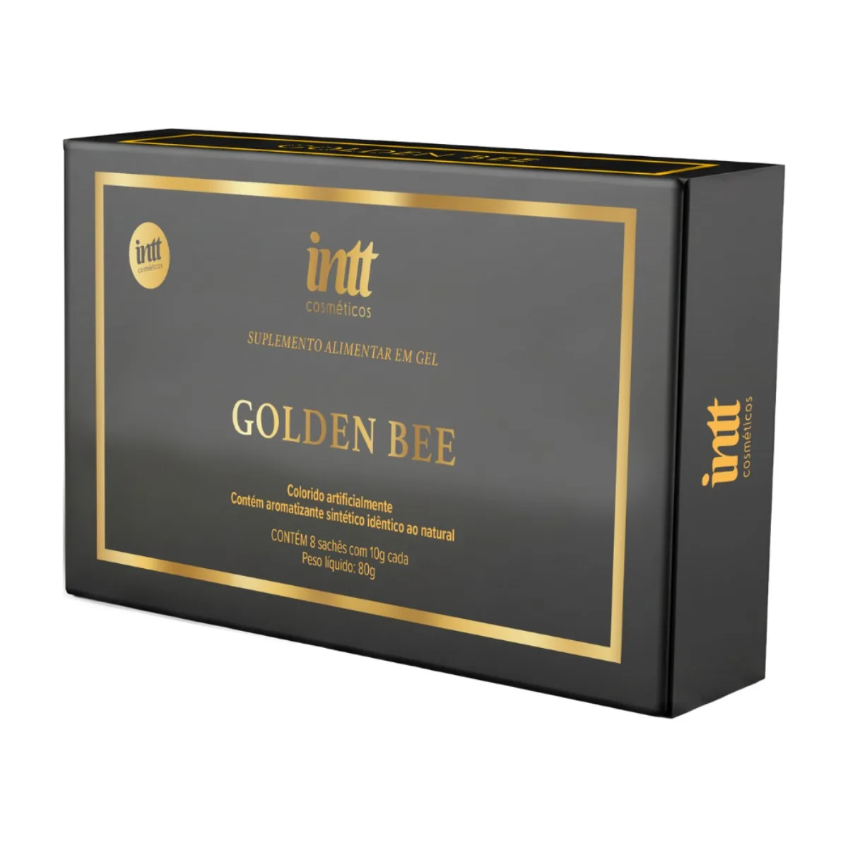 Kit Golden Bee — Caixa fechada, kit com 8 sachês