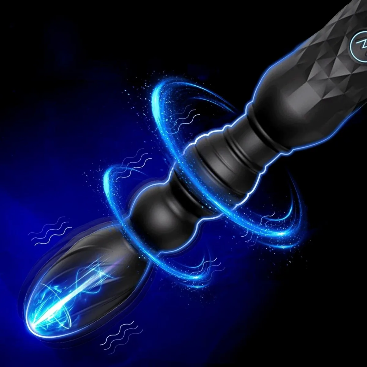 PLUG ANAL VIBRATÓRIO ESCALONADO, Adão e Eva PLUG ANAL VIBRATÓRIO ESCALONADO, Adão e Eva - Butique Bella