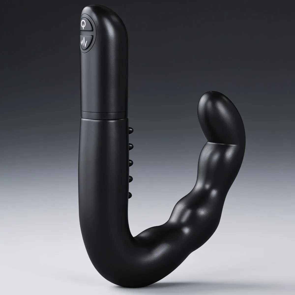 MASSAGEADOR DE PRÓSTATA EBONY - 10 FUNÇÕES, Adão e Eva - Butique Bella