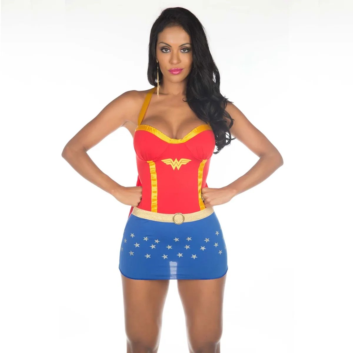 FANTASIA SENSUAL - MULHER MARAVILHA - PIMENTA SEXY - Butique Bella