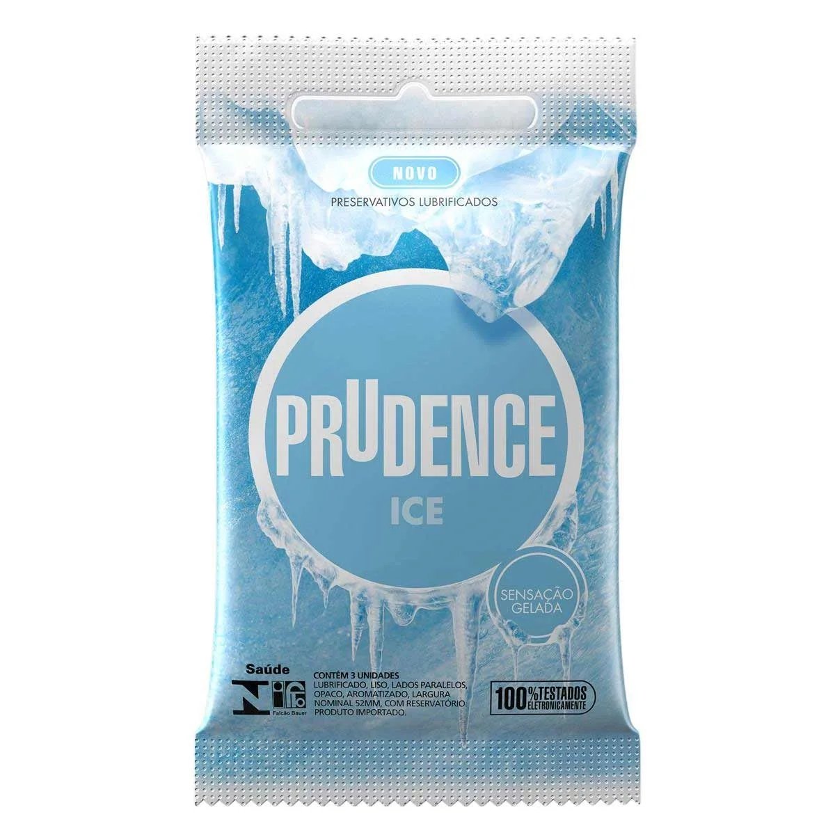 PRESERVATIVO PRUDENCE - ICE - Butique Bella