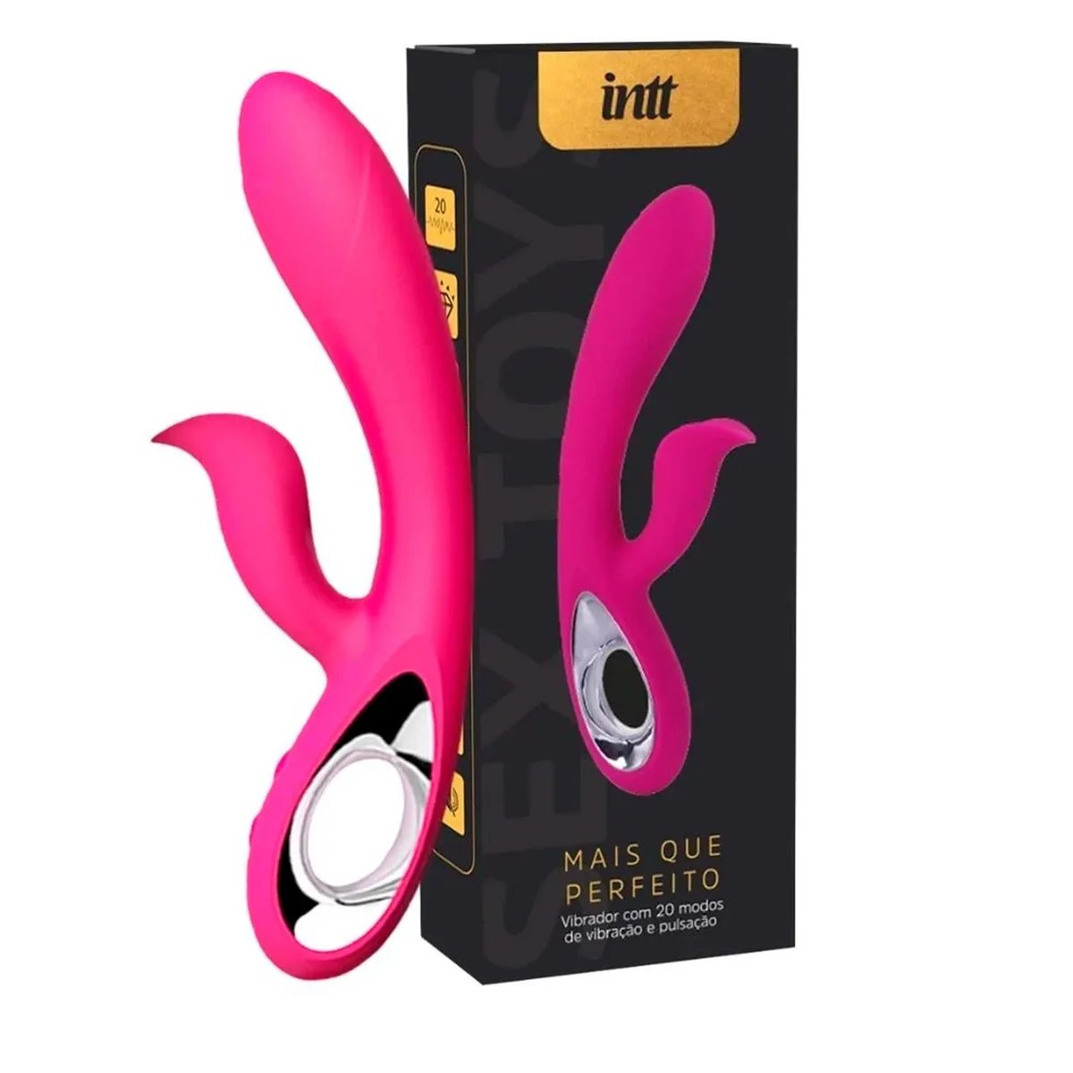 VIBRADOR MAIS QUE PERFEITO, Intt VIBRADOR MAIS QUE PERFEITO, Intt - vista adicional - Butique Bella