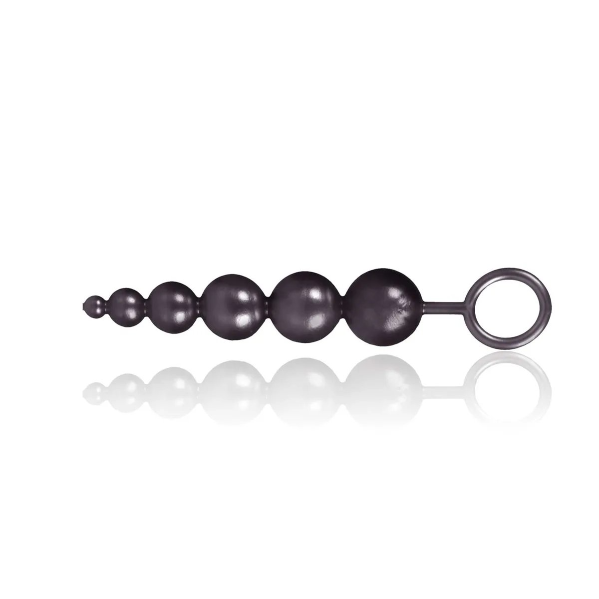 PLUG ANAL - STICK BALL 15CM - PRETO, Adão e Eva - Butique Bella