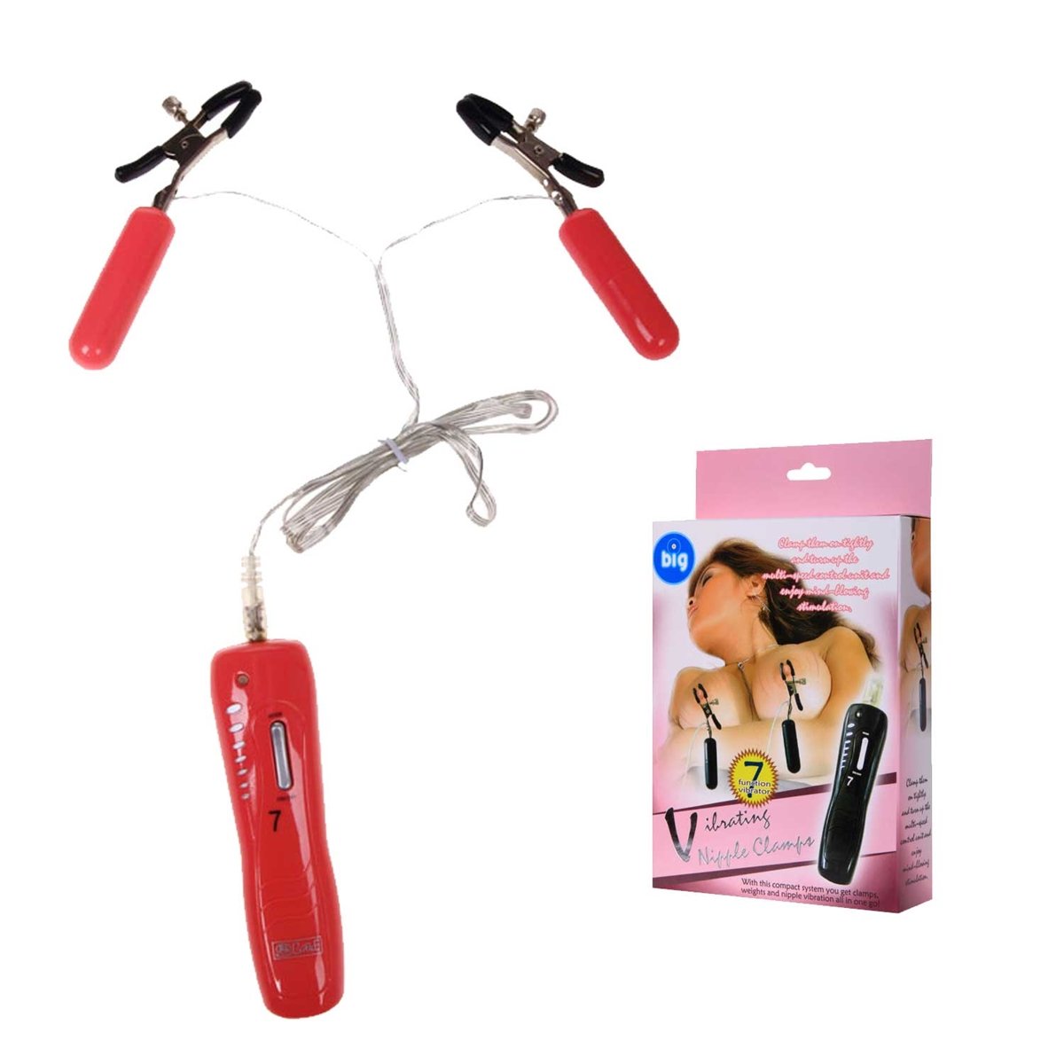 NIPPLE COVER COM VIBRADOR E CONTROLE - Butique Bella