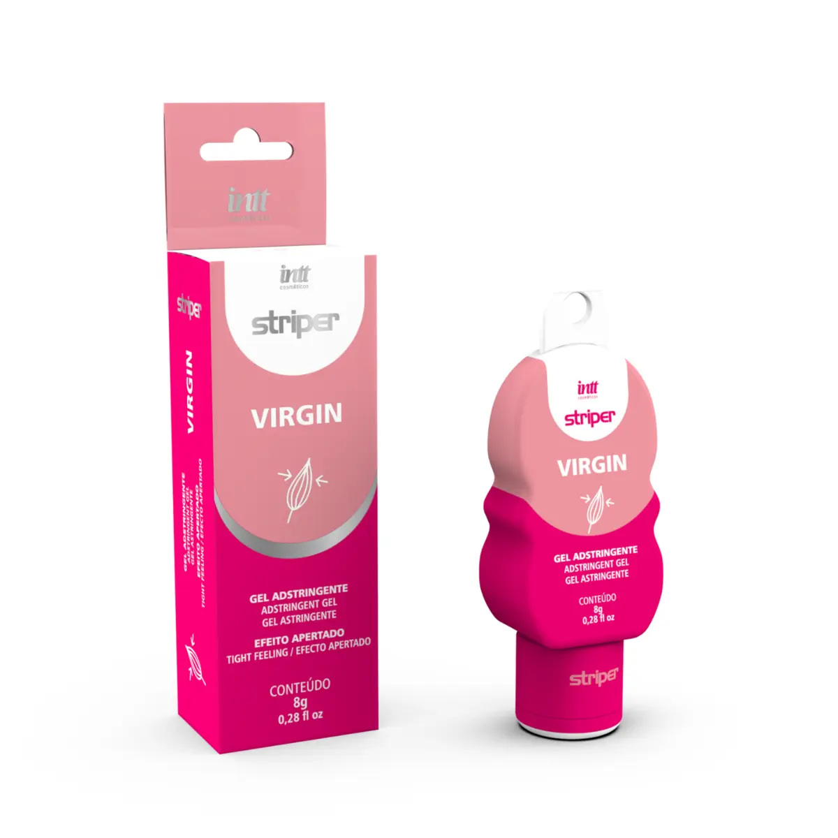 GEL ADSTRINGENTE VIRGIN - LINHA STRIPER - INTT, Intt GEL ADSTRINGENTE VIRGIN - LINHA STRIPER - INTT, Intt - Butique Bella