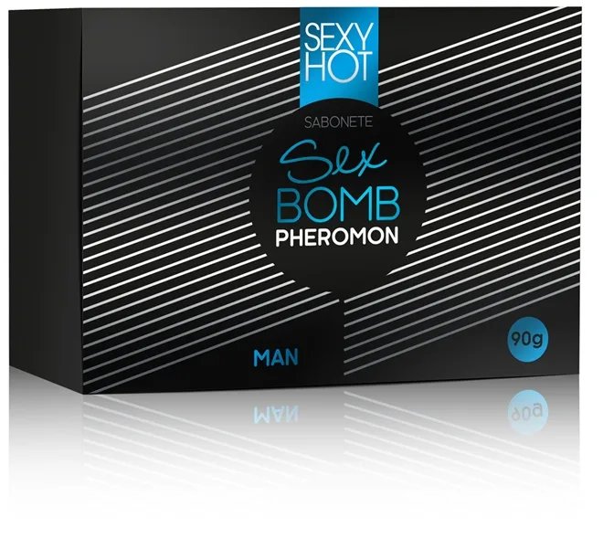 SABONETE - SEX BOMB PHEROMON MAN - 90G, Adão e Eva - Butique Bella
