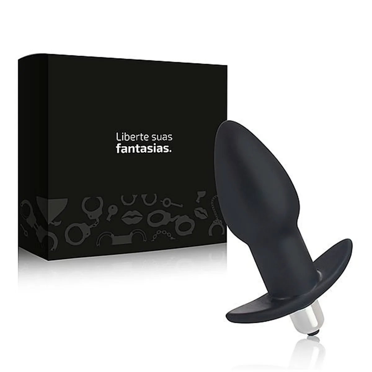 VIBRADOR E PLUG ANAL ASSIMILATOR BLACK - Butique Bella