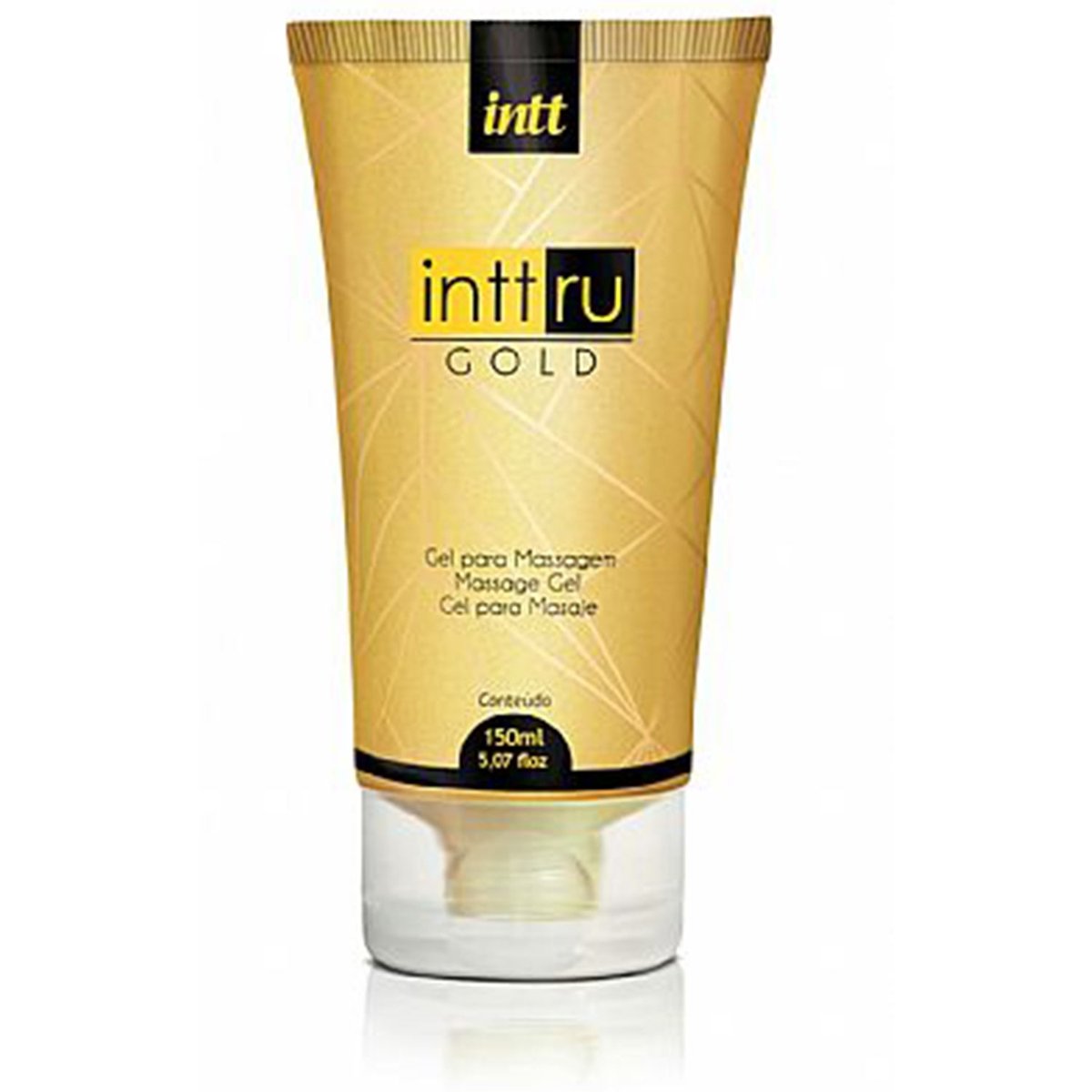 Intt Ru Gold - Gel Para Massagem Sensual - 150ml