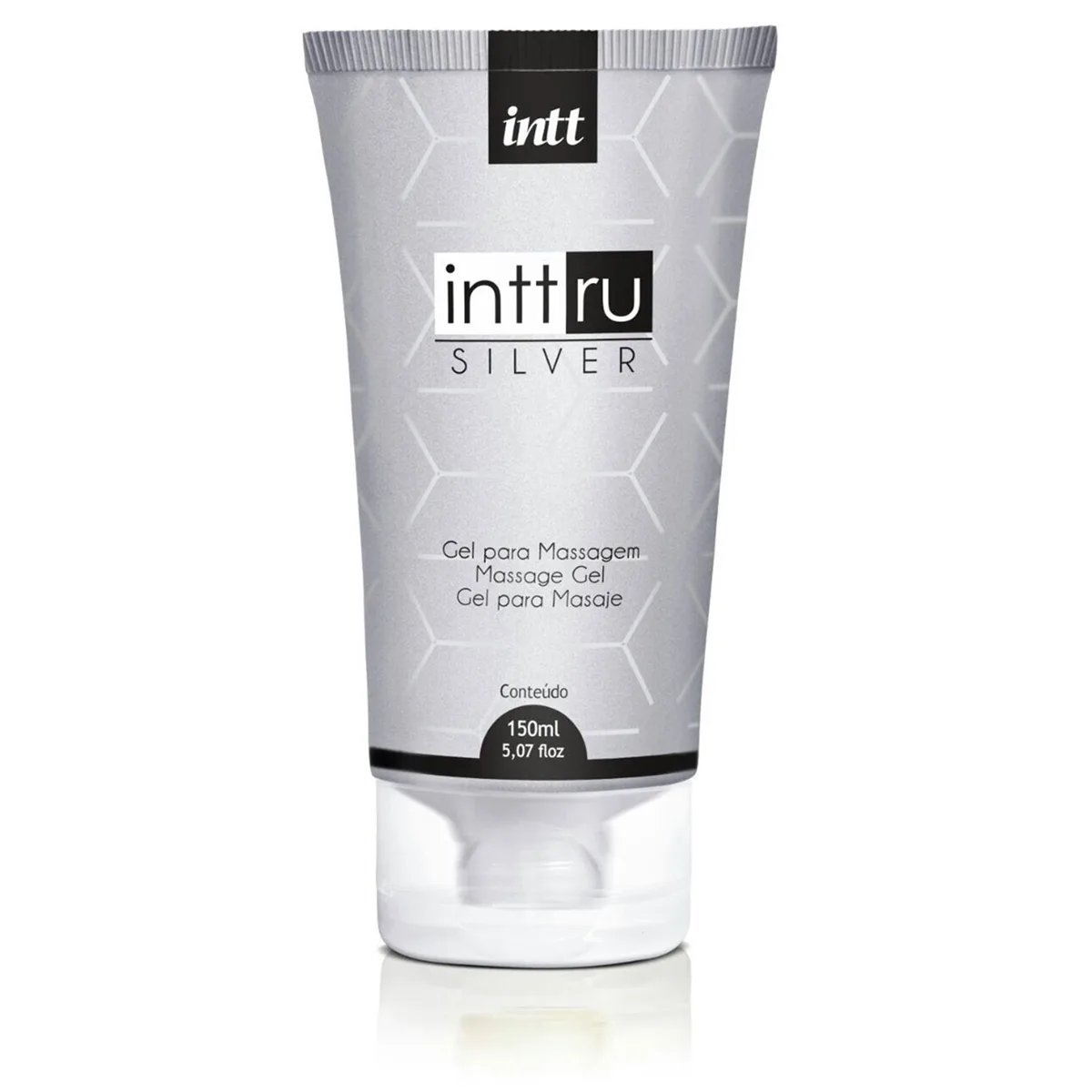 Intt Ru Silver - Gel Para Massagem Sensual - 150ml