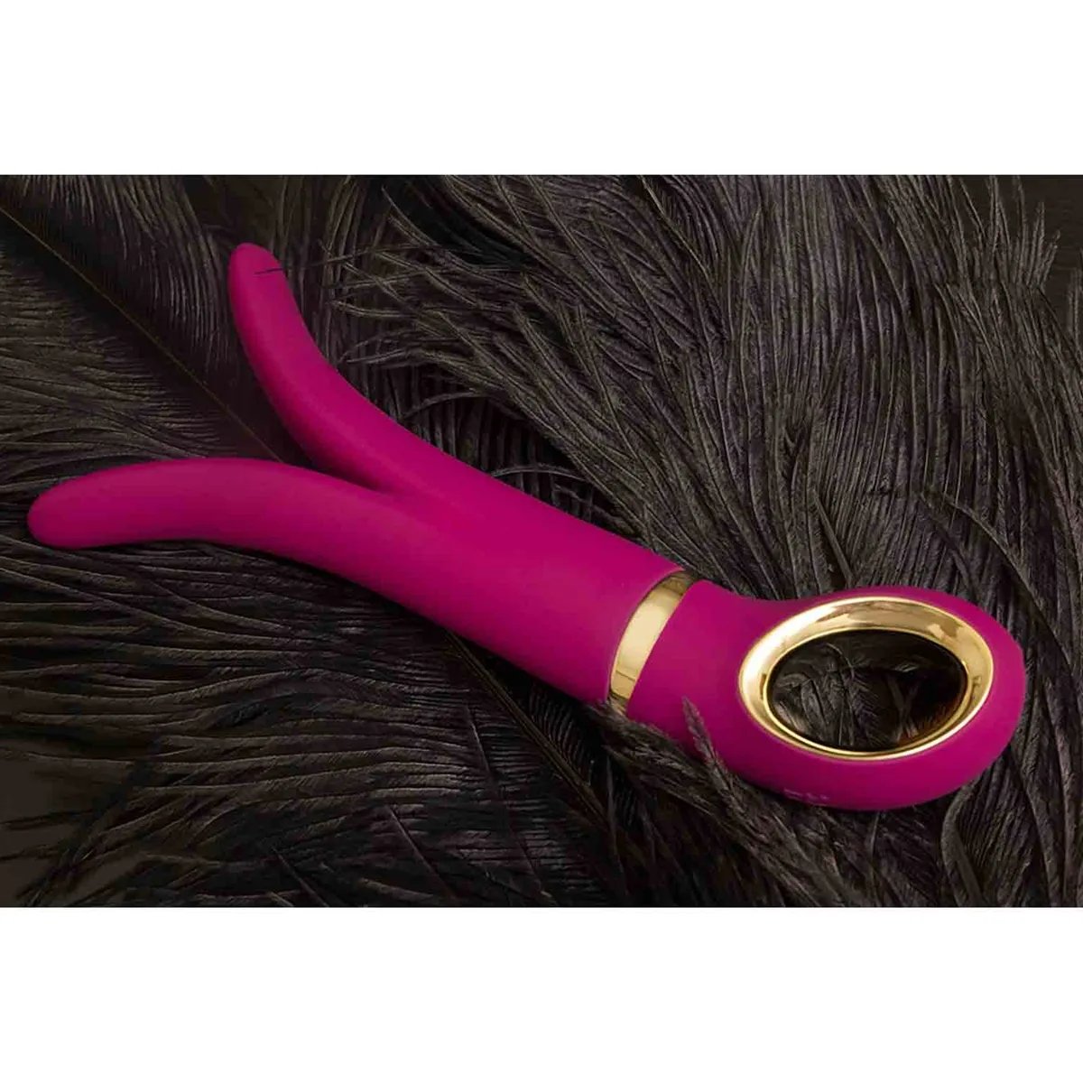 VIBRADOR LEASLO COM DUPLO MOTOR - Butique Bella