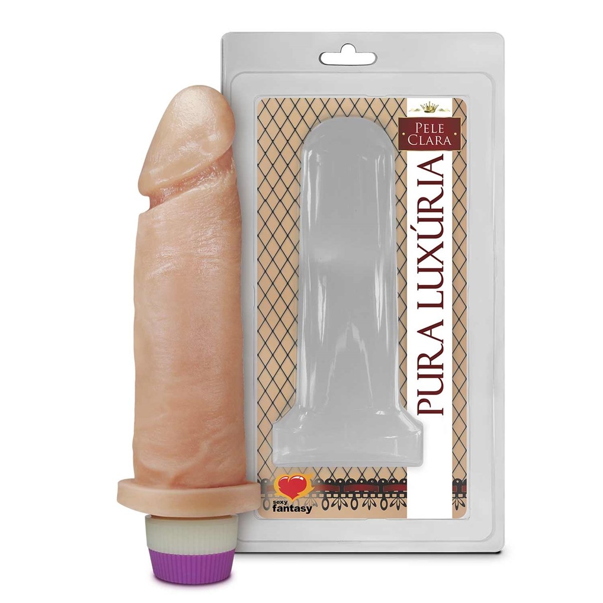 PÊNIS REALÍSTICO COM VIBRO - 15,3 X 4,5CM 15,3CM 15,3CM, Sexy Fantasy PÊNIS REALÍSTICO COM VIBRO - 15,3 X 4,5CM 15,3CM 15,3CM, Sexy Fantasy - vista adicional - Butique Bella