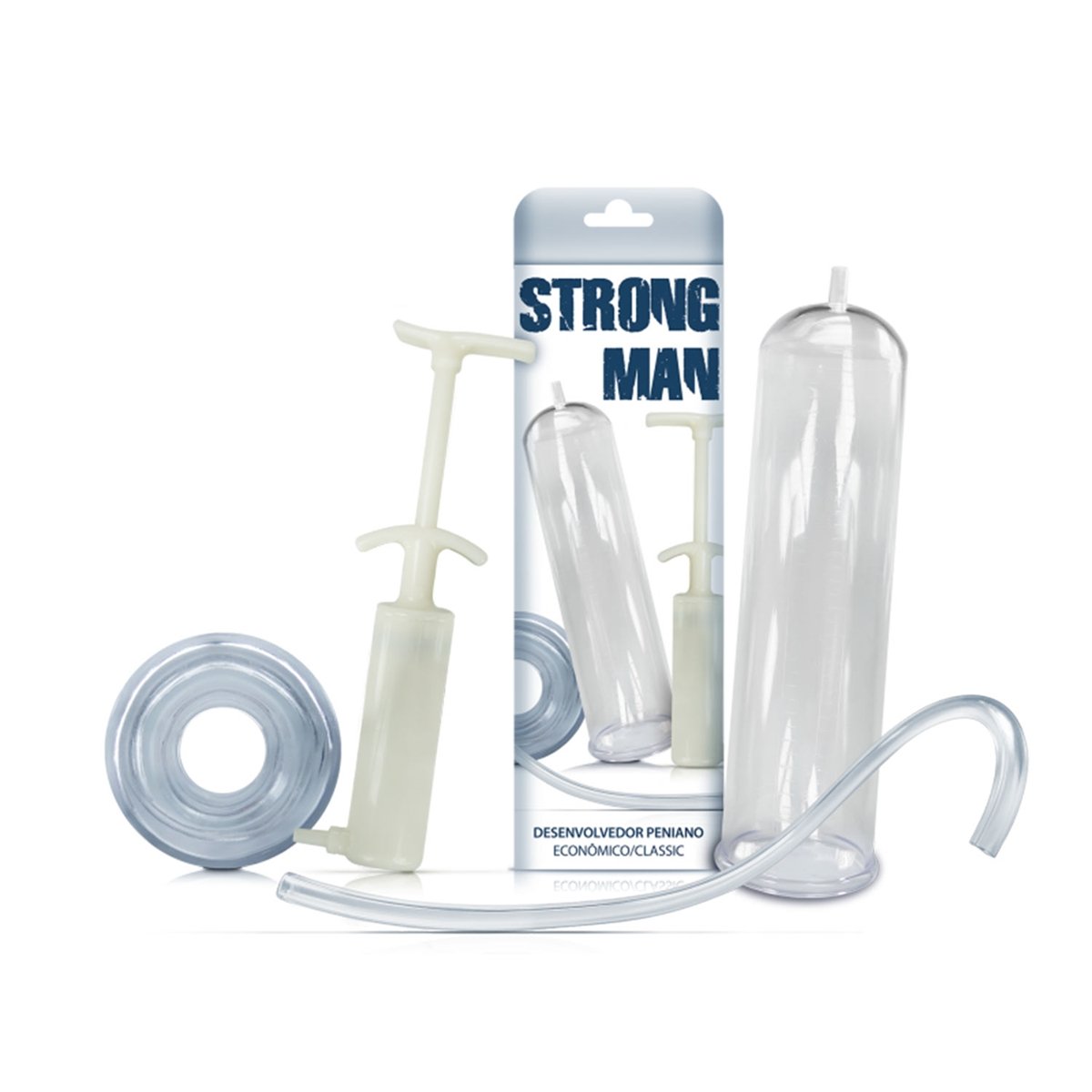 Bomba Peniana Strong Man com Seringa