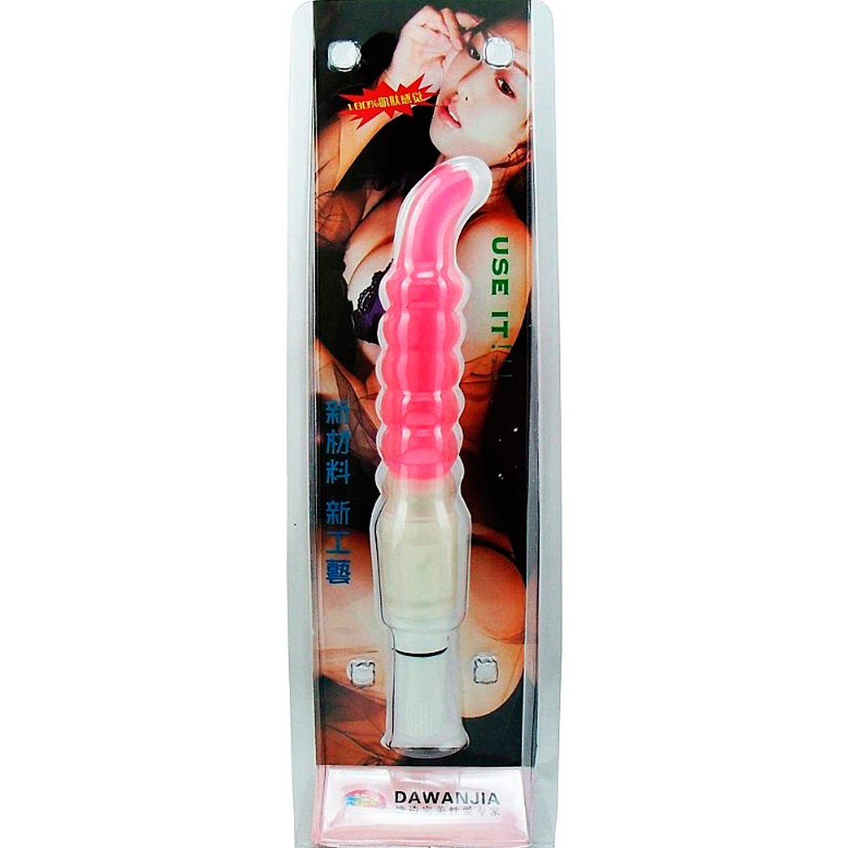 VIBRADOR G-SPOT EM JELLY VIBRADOR G-SPOT EM JELLY - Butique Bella