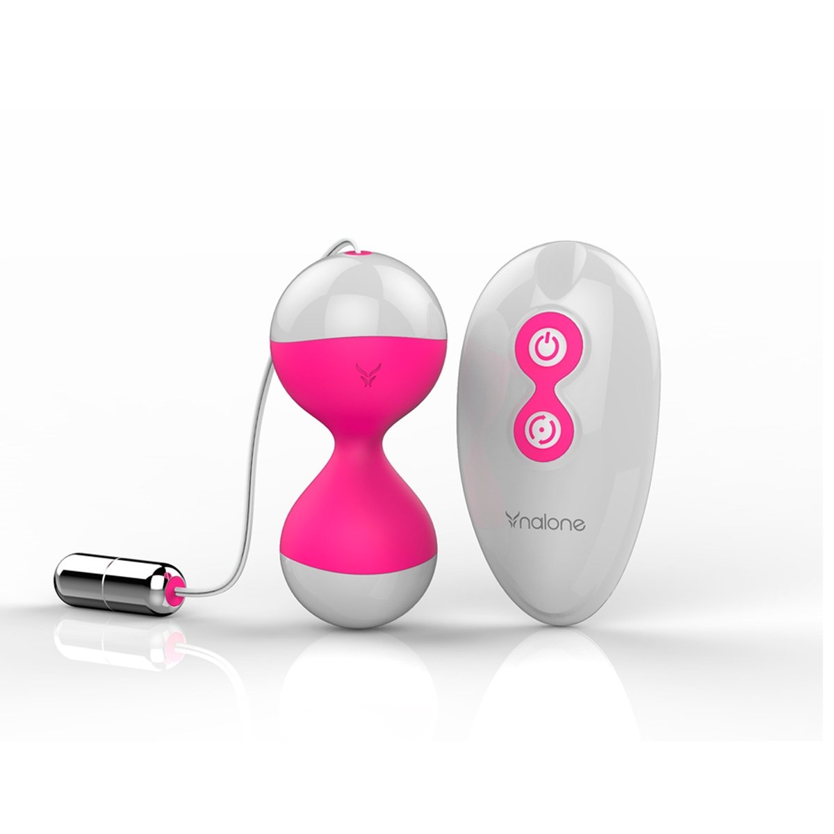 VIBRADOR E O EXERCITADOR KEGEL MIU MIU NALONE ROSA, Intt - Butique Bella
