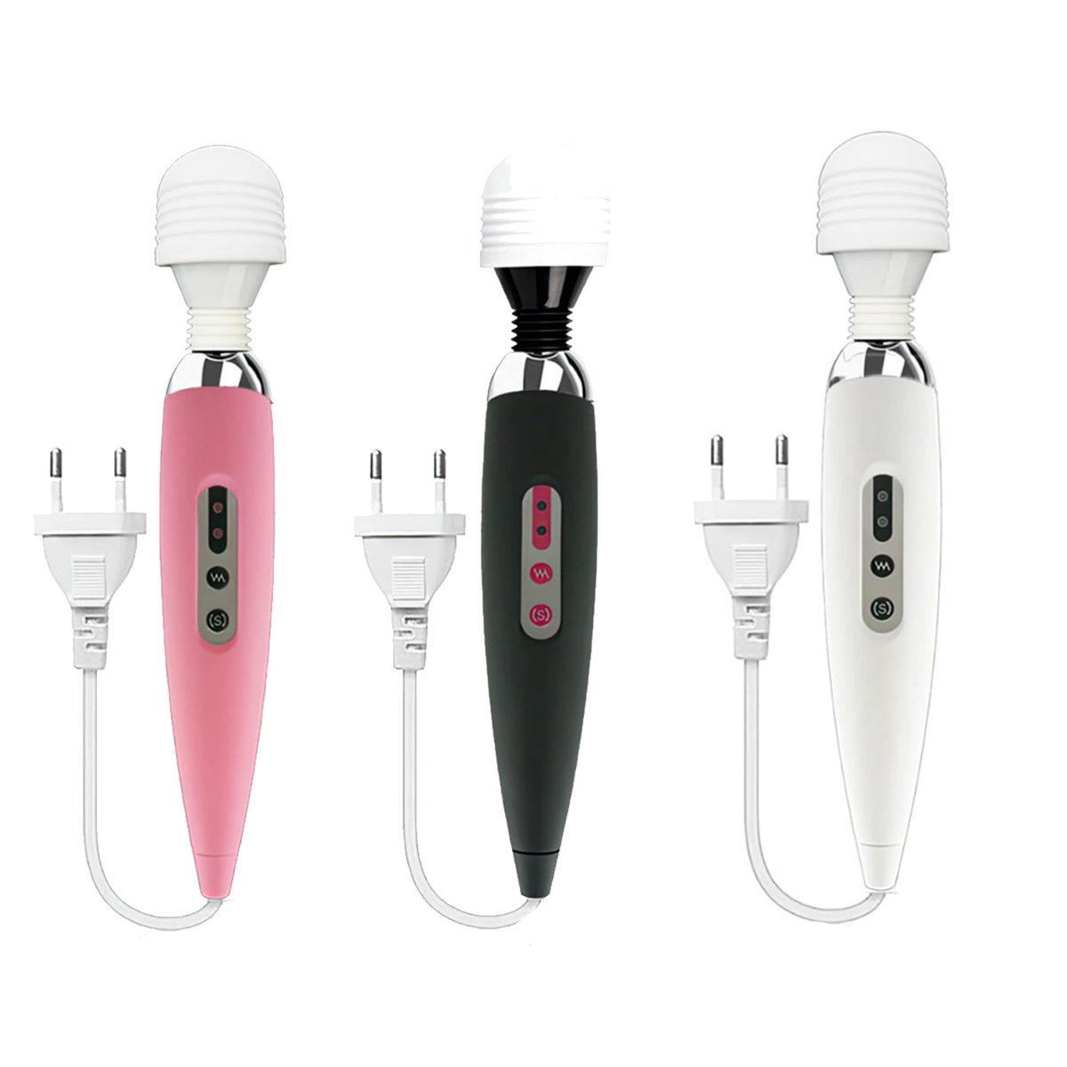 VIBRADOR E MASSAGEADOR 12 VIBRAÇÕES -BI VOLT - BRANCO VIBRADOR E MASSAGEADOR 12 VIBRAÇÕES -BI VOLT - BRANCO - vista adicional - Butique Bella
