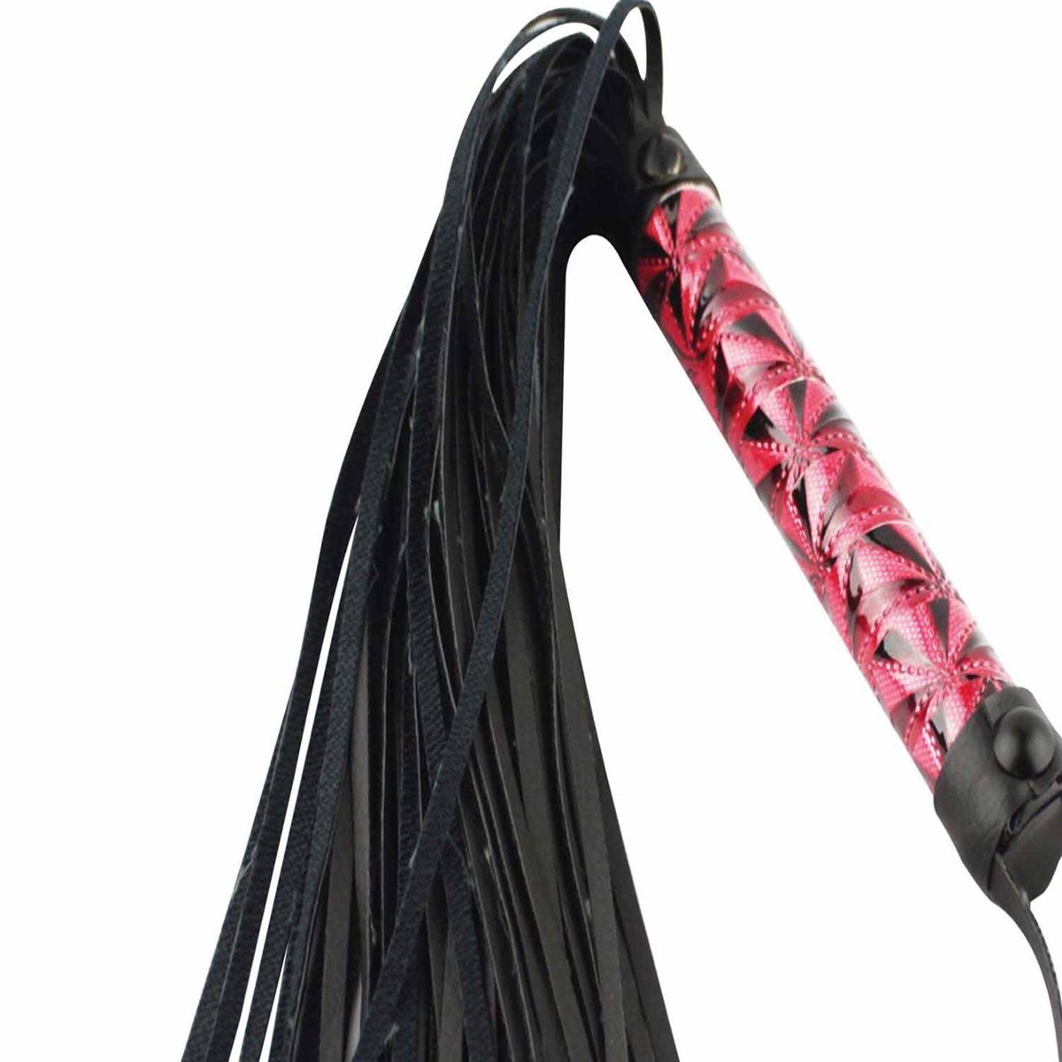 Chicote em Tiras Lux - 40cm - Vermelho - Passionate Flogger