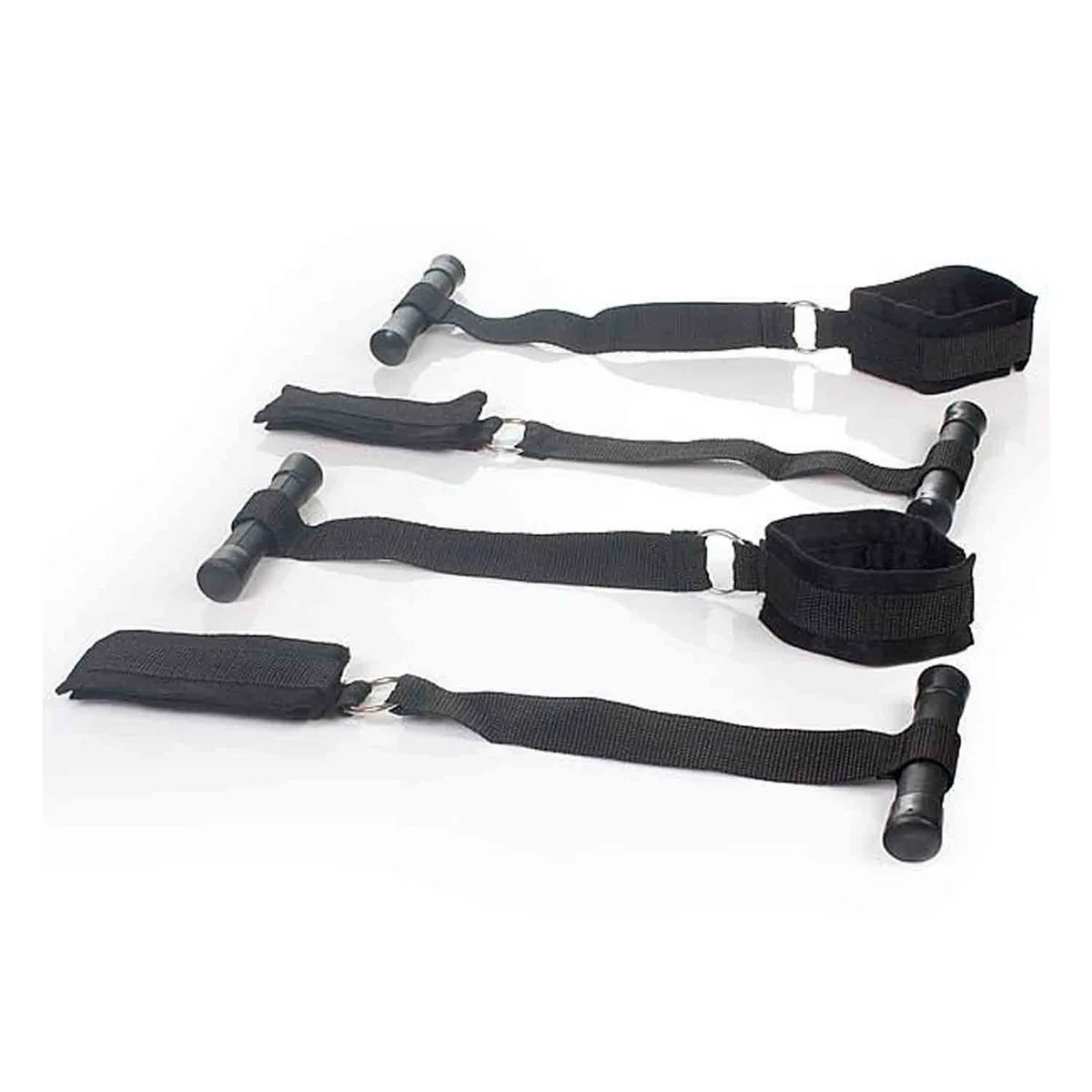 CONJUNTO 4 AMARRAS EM PELÚCIA PARA PORTA, Adão e Eva CONJUNTO 4 AMARRAS EM PELÚCIA PARA PORTA, Adão e Eva - vista adicional - Butique Bella