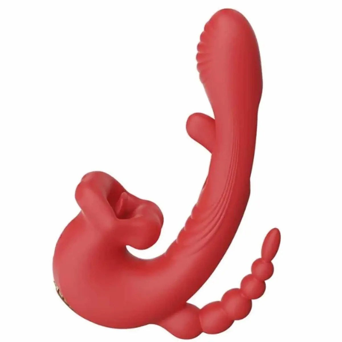 VIBRADOR COM APP MULTIFUNÇÕES 3 EM 1 COM TAPPING, BOCA ESTIMULADORA E PLUG ANAL, Yaffa VIBRADOR COM APP MULTIFUNÇÕES 3 EM 1 COM TAPPING, BOCA ESTIMULADORA E PLUG ANAL, Yaffa - Butique Bella