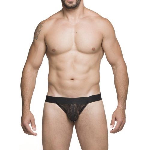 JockStrap em Renda com Parte de Trás Aberta