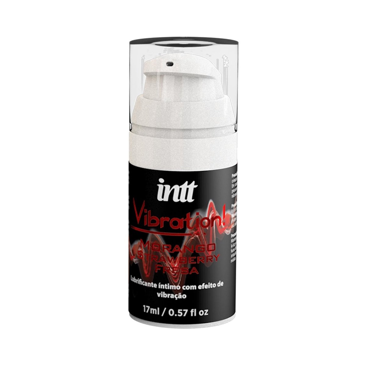 Vibration Morango - Vibrador Liquído Beijável 17g