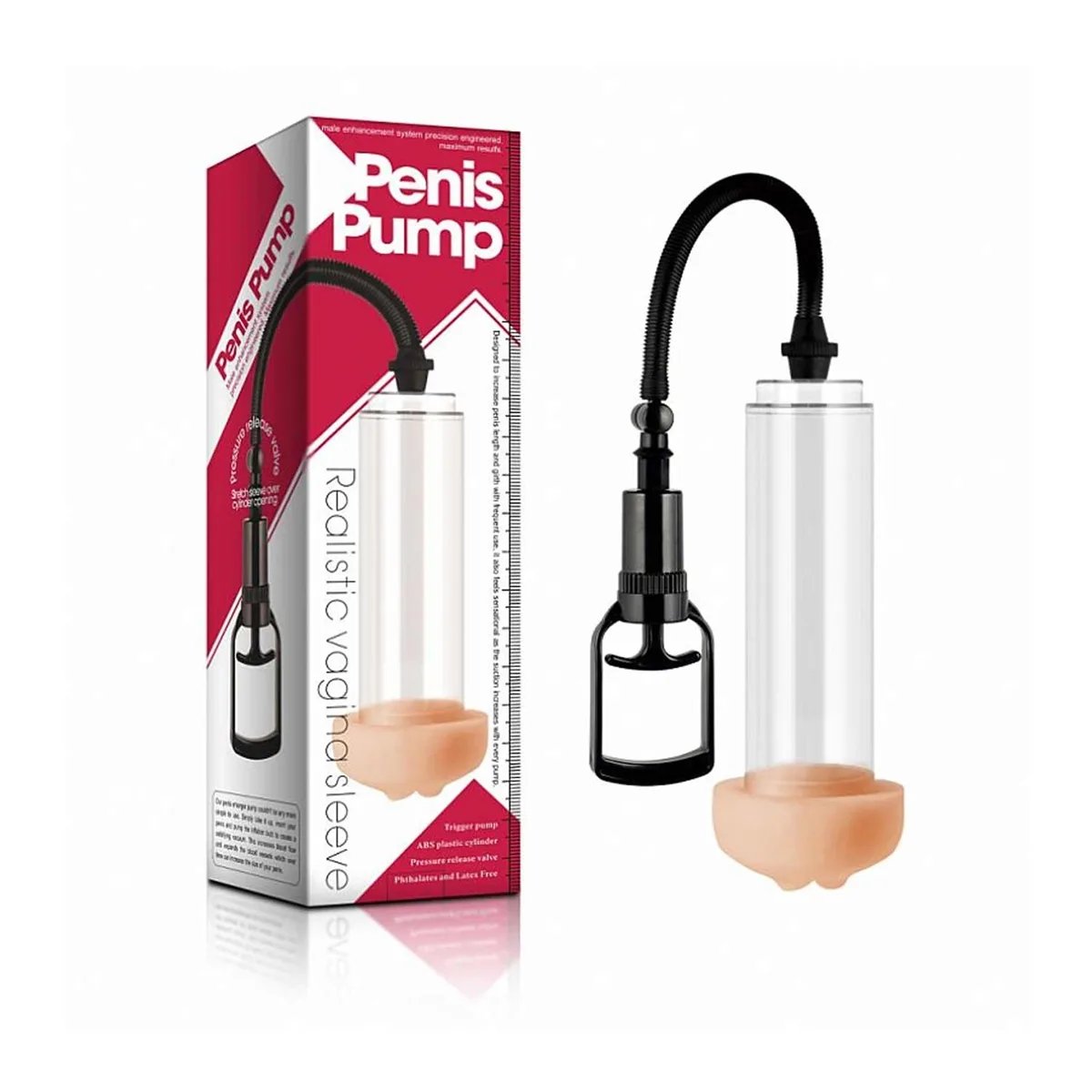 BOMBA PENIANA COM BOCAL VAGINA CYBERSKIN - Butique Bella
