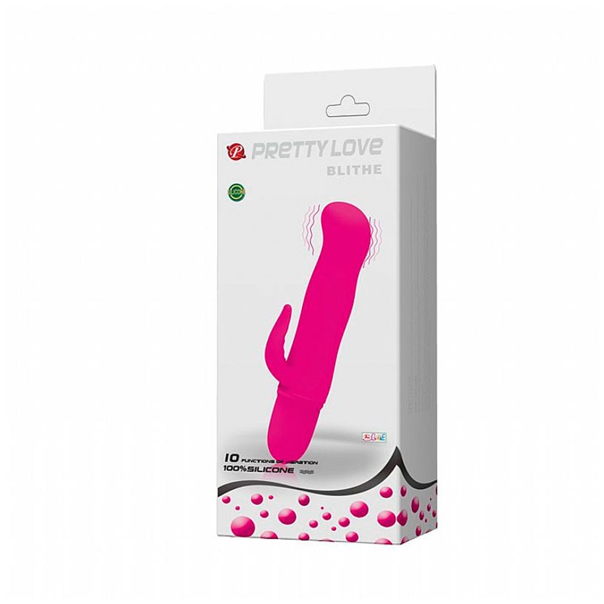 VIBRADOR EM SILICONE 10 VELOCIDADES BLITHE- PRETTY LOVE VIBRADOR EM SILICONE 10 VELOCIDADES BLITHE- PRETTY LOVE - Butique Bella