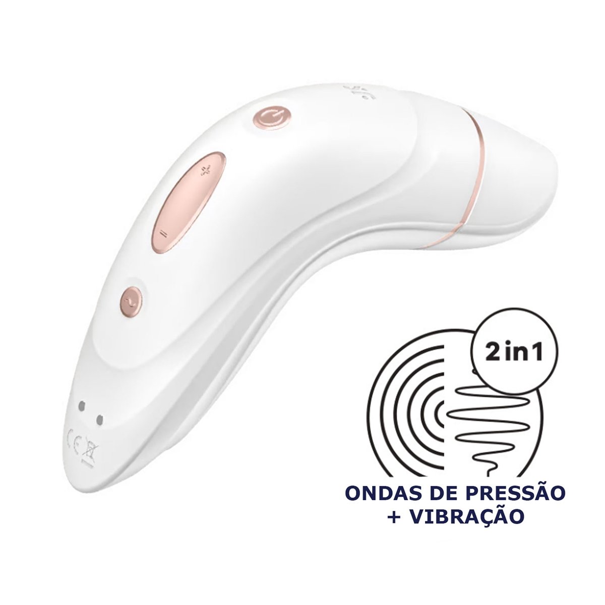 SATISFYER PRO PLUS VIBRATION PRO 1+ SUGADOR DE CLITÓRIS - vista adicional - Butique Bella