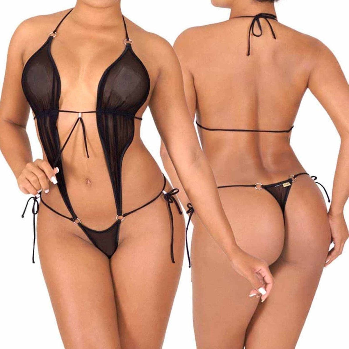 BODY EM TULE - CHUVA - SENSUALLE - Butique Bella