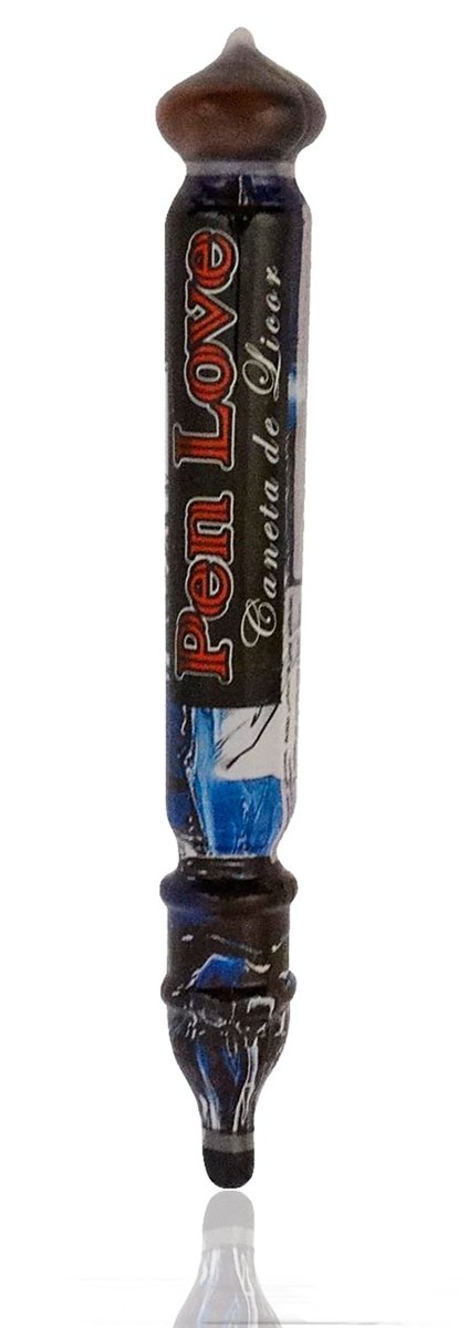 CANETA BEIJÁVEL CHOCOLATE - PEN LOVE 20GR - Butique Bella