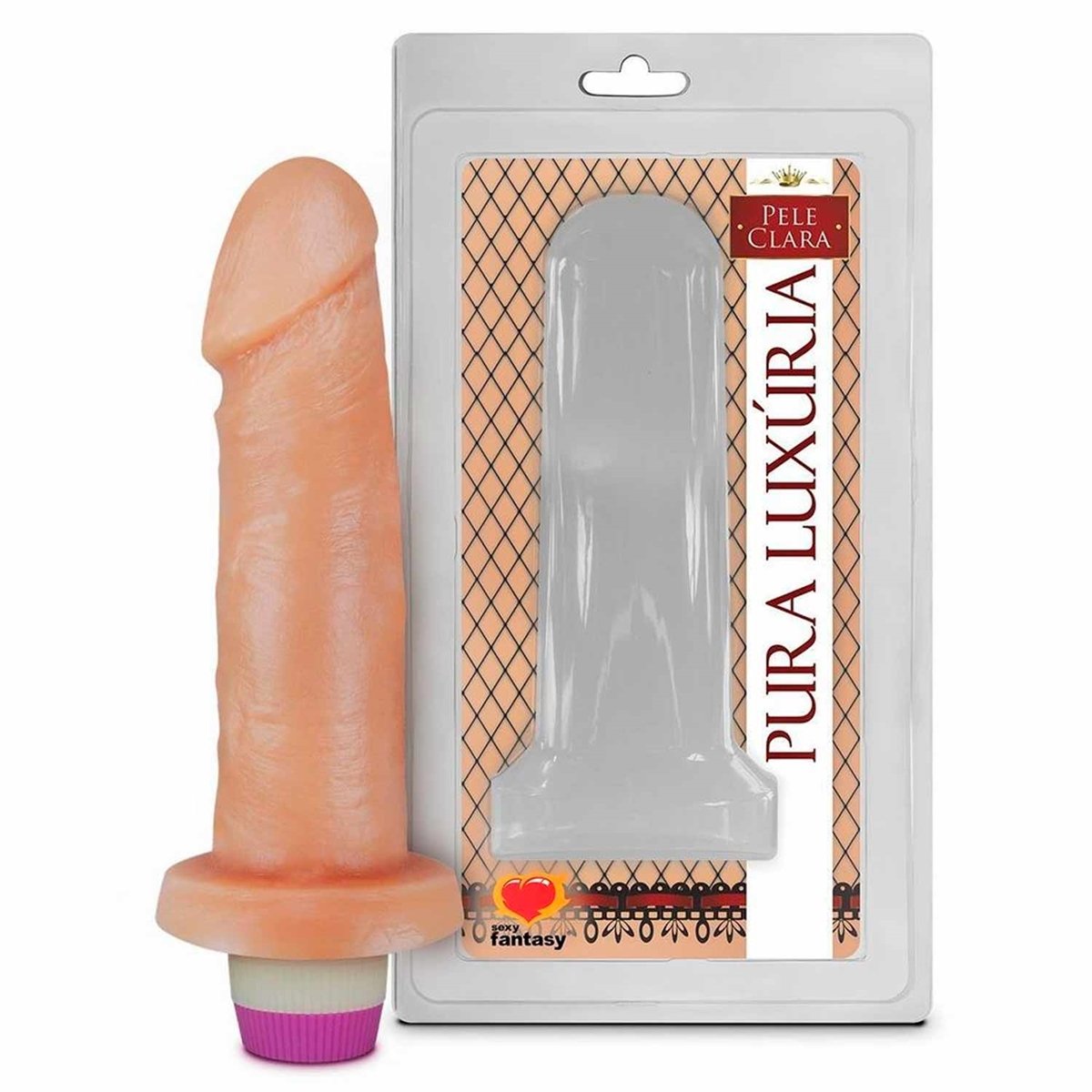 PÊNIS REALÍSTICO COM VIBRO - 14 X 3,7CM 14CM 14CM, Sexy Fantasy PÊNIS REALÍSTICO COM VIBRO - 14 X 3,7CM 14CM 14CM, Sexy Fantasy - vista adicional - Butique Bella