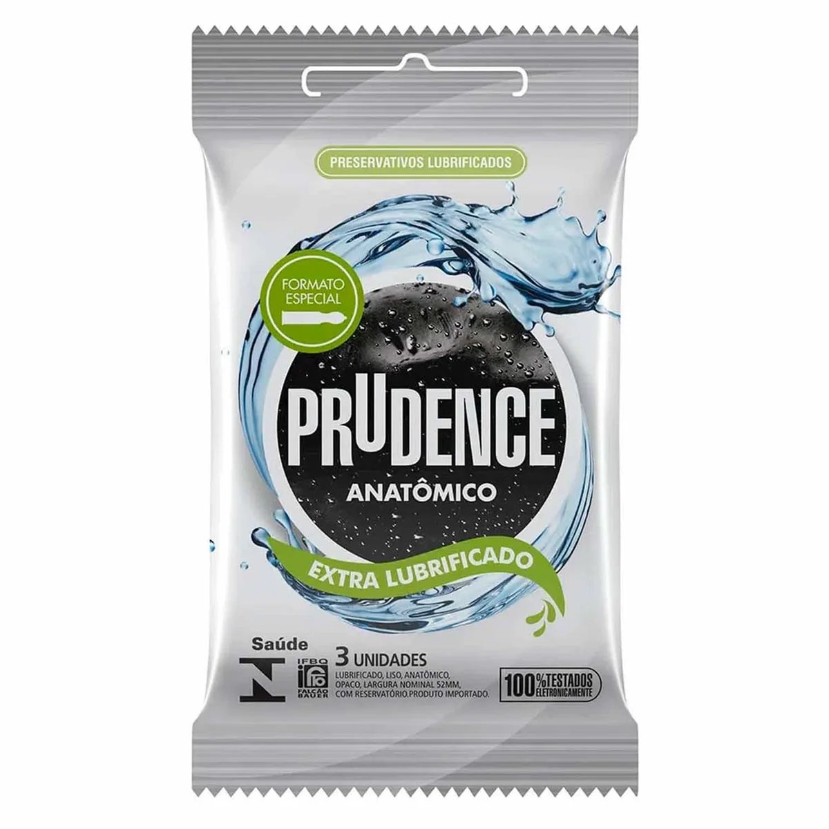 PRESERVATIVO PRUDENCE - ANATÔMICO - Butique Bella