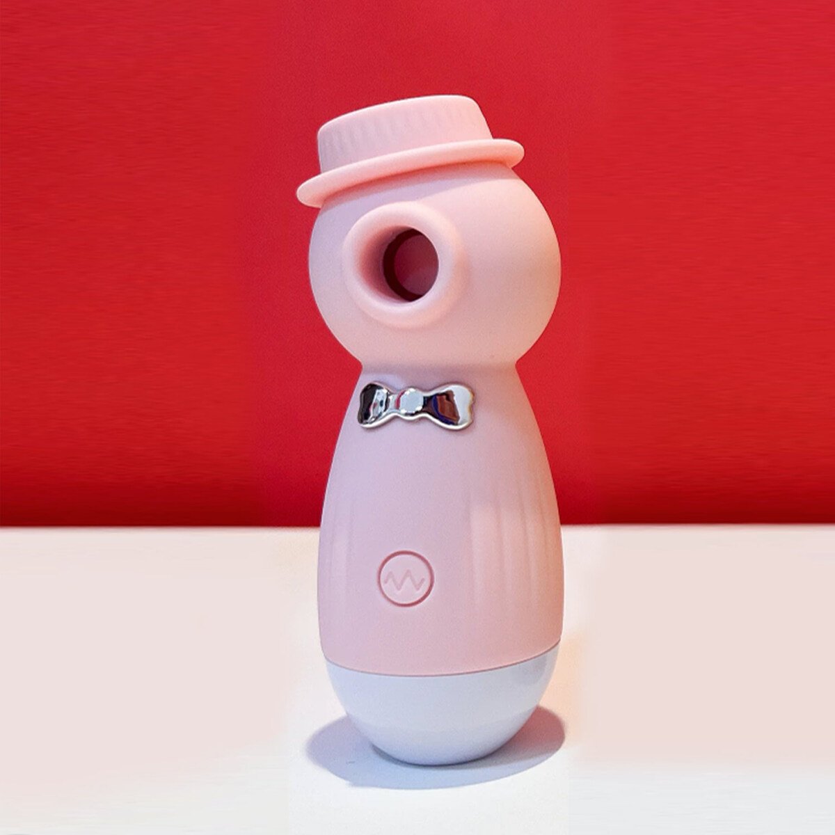 SUGADOR PINGUIM - ESTIMULO POR ONDAS DE PRESSÃO  ROSA, Adão e Eva - vista adicional - Butique Bella