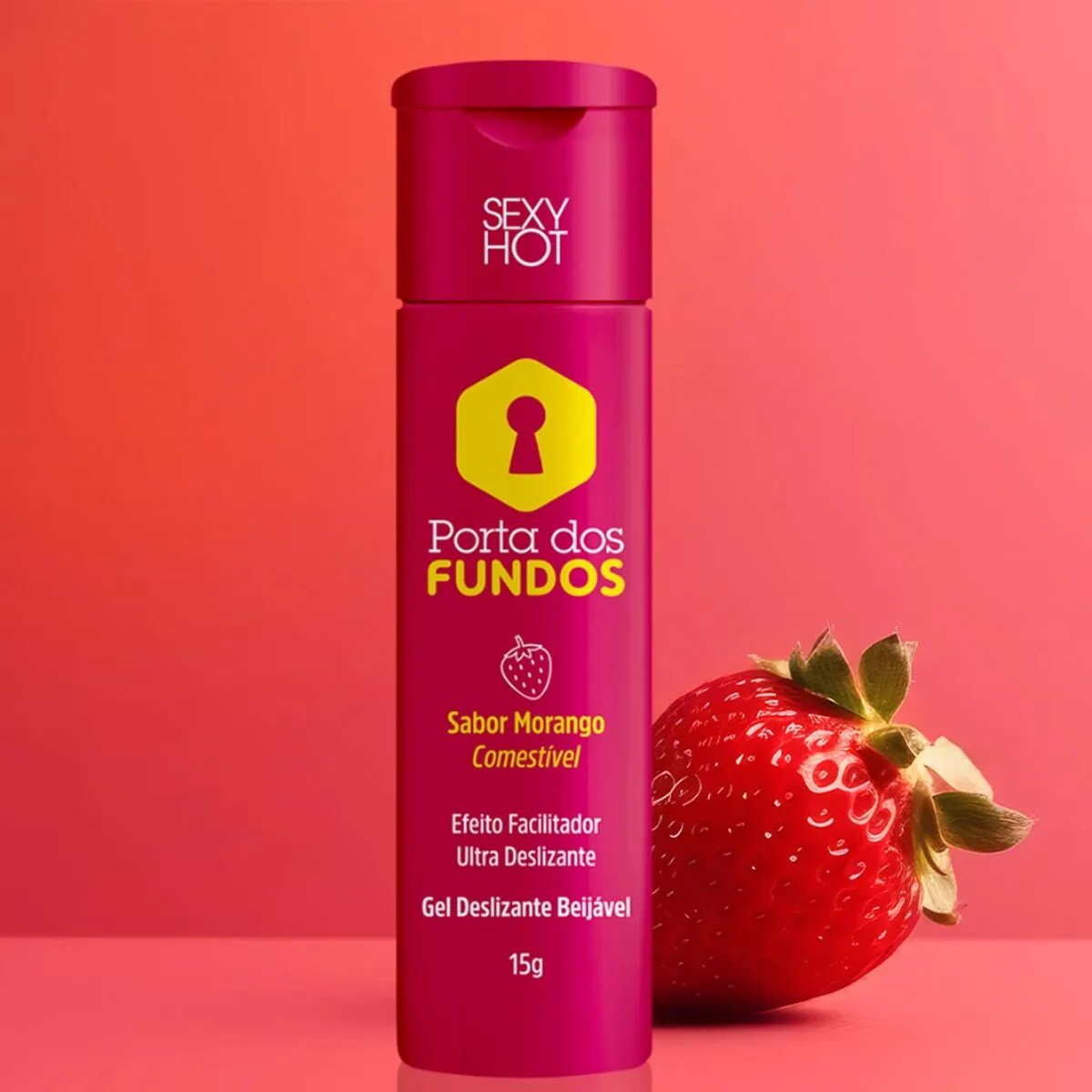 DESSENSIBILIZANTE ANAL E LUBRIFICANTE PORTA DOS FUNDOS, Adão e Eva - Butique Bella