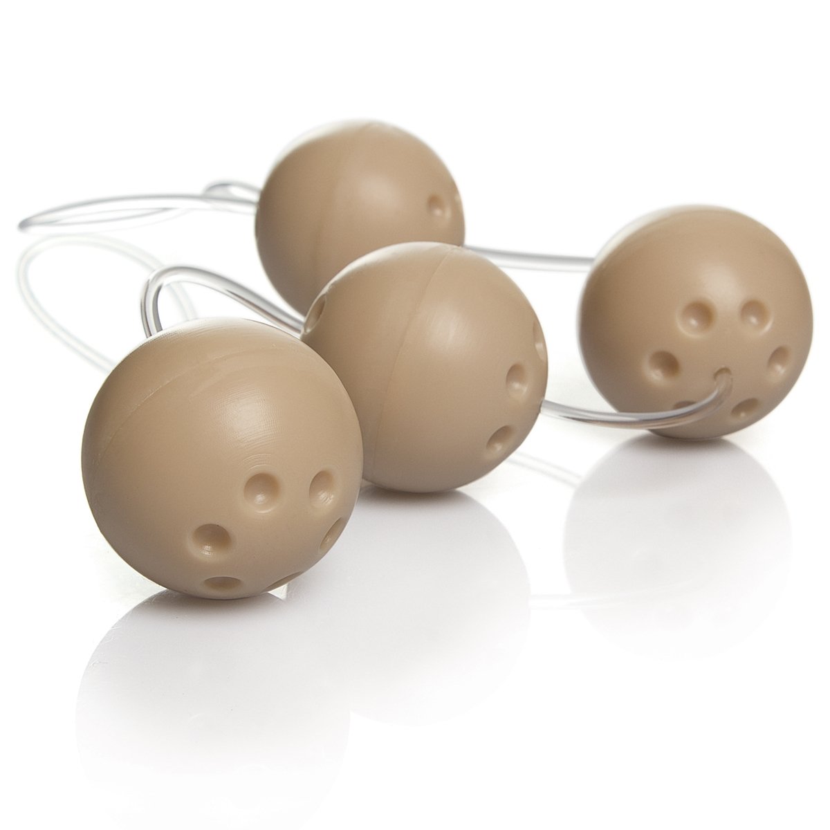 CONJUNTO 4 BOLAS BEN WA - MARFIM, Adão e Eva CONJUNTO 4 BOLAS BEN WA - MARFIM, Adão e Eva - Butique Bella