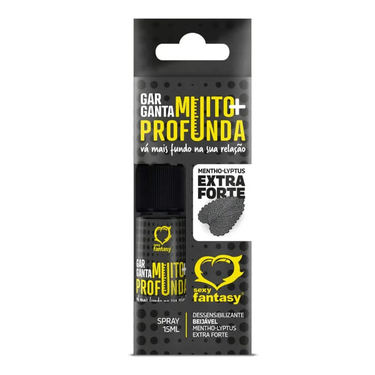 GARGANTA MUITO MAIS PROFUNDA SPRAY EXTRA FORTE, Sexy Fantasy - Butique Bella