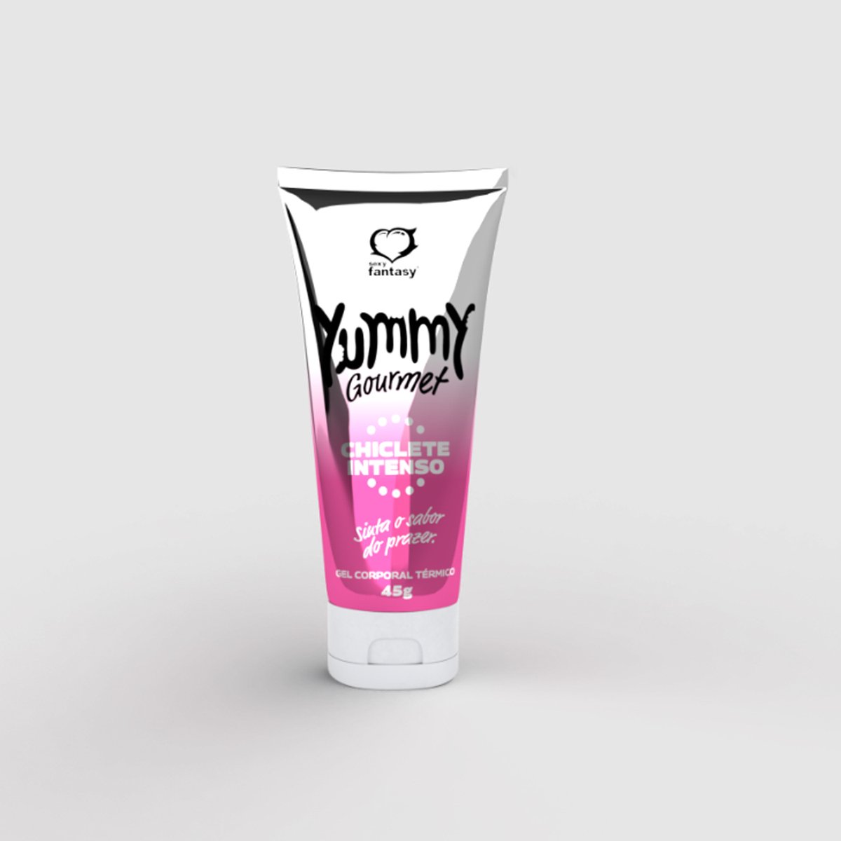GEL TÉRMICO BEIJÁVEL YUMMY GOURMET CHICLETE INTENSO 45G, Sexy Fantasy GEL TÉRMICO BEIJÁVEL YUMMY GOURMET CHICLETE INTENSO 45G, Sexy Fantasy - vista adicional - Butique Bella
