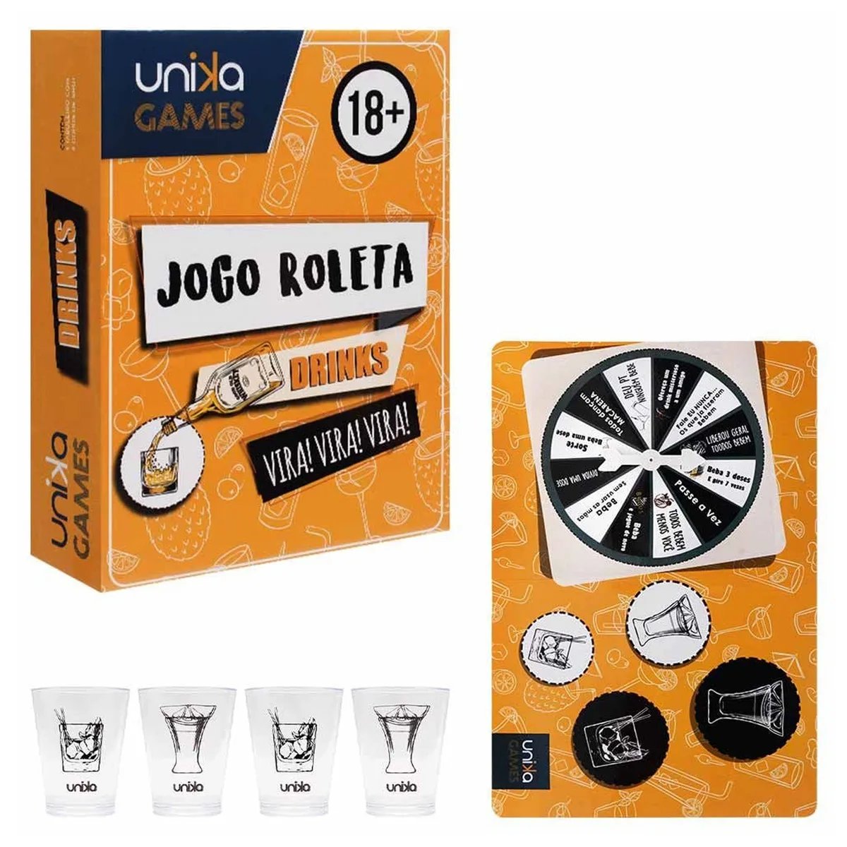 Jogo Drinks Vira Vira