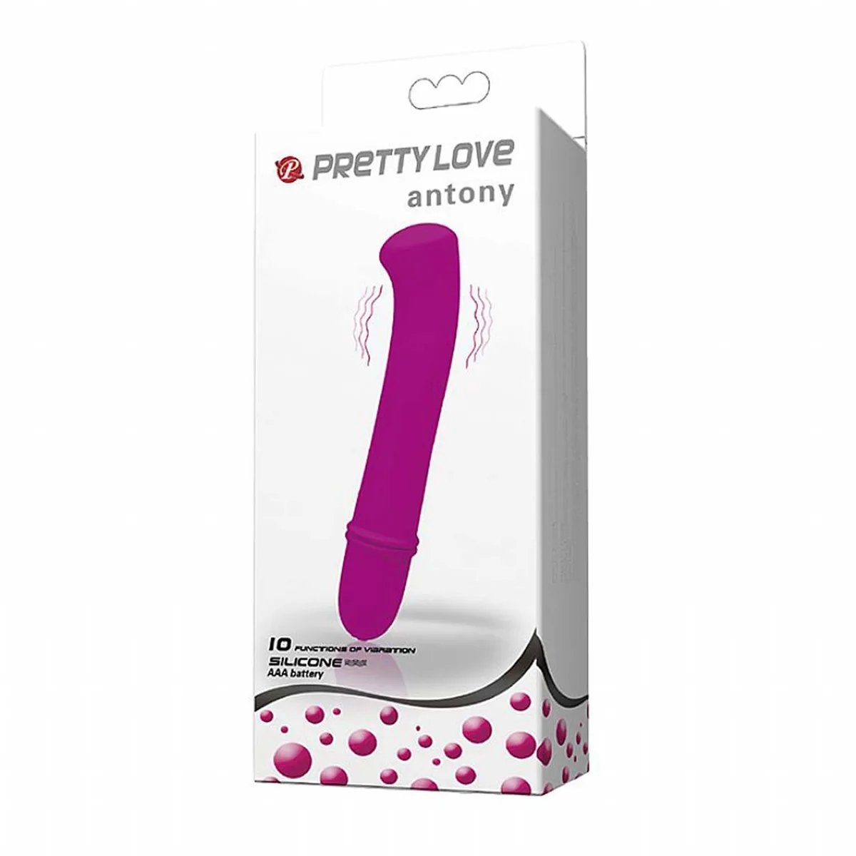 VIBRADOR MASSAGEADOR ANTONY - Butique Bella