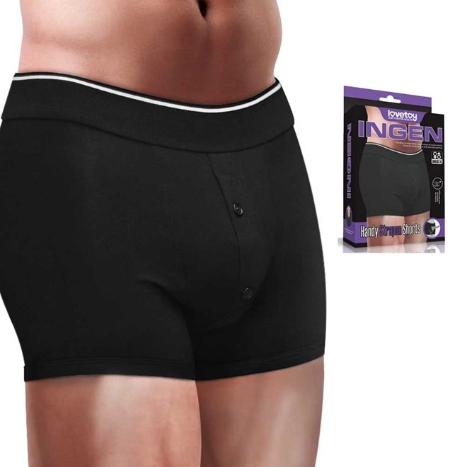CUECA BOXER PARA STRAP ON - LOVETOY - Butique Bella