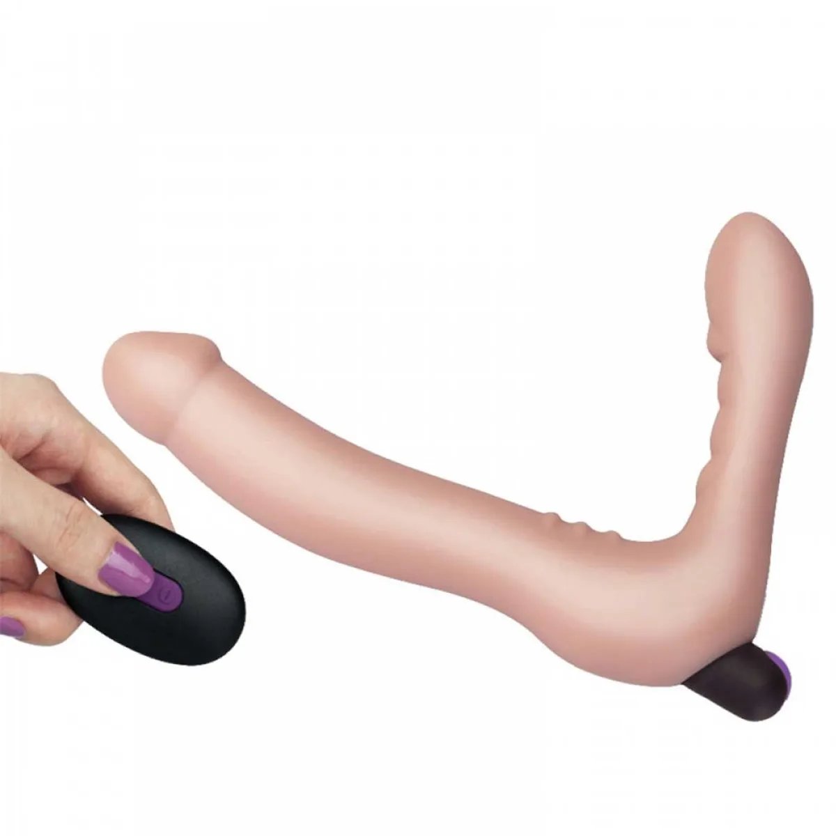 VIBRADOR STRAPLESS WIRELESS COM 10 MODOS DE VIBRAÇÃO - Butique Bella