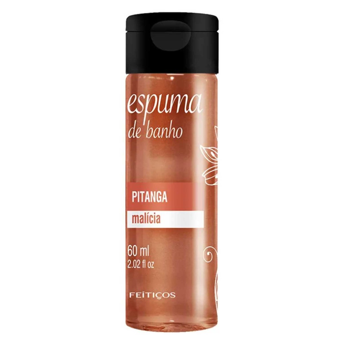ESPUMA DE BANHO - PITANGA - FEITICOS - 60ML ESPUMA DE BANHO - PITANGA - FEITICOS - 60ML - Butique Bella