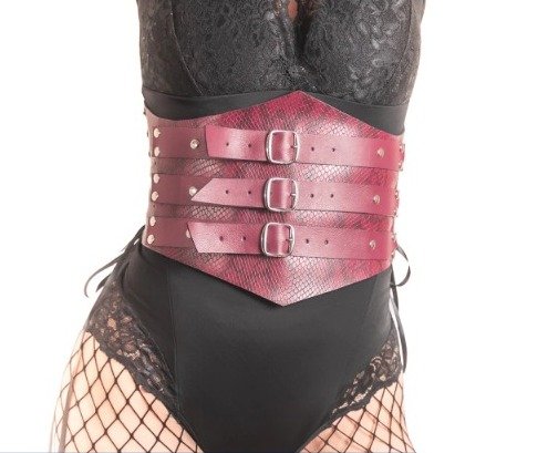 Corselet em Couro