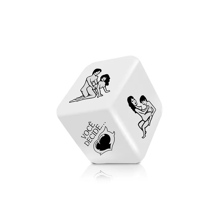 Dados - Jogo do Prazer Hetero (fundo branco) — foto 1