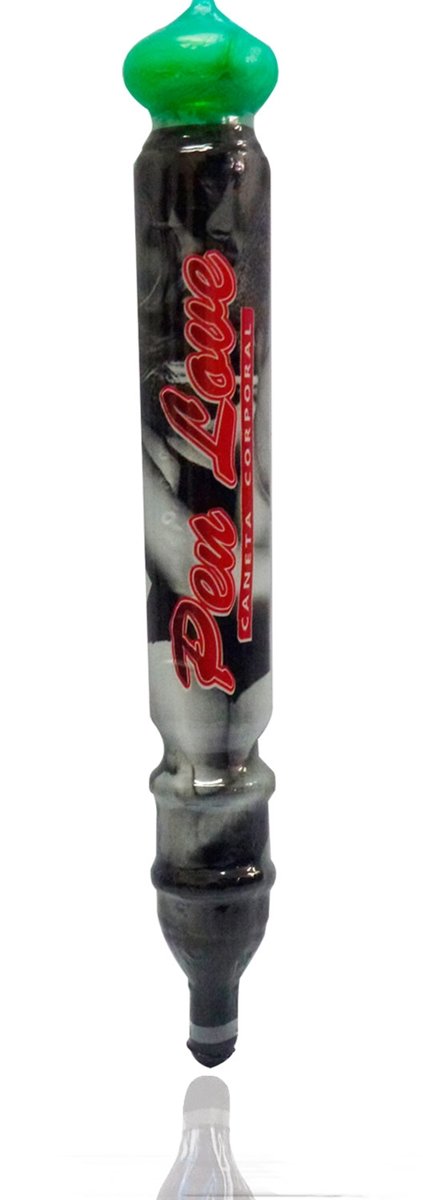 CANETA BEIJÁVEL MENTA - PEN LOVE 20GR - Butique Bella