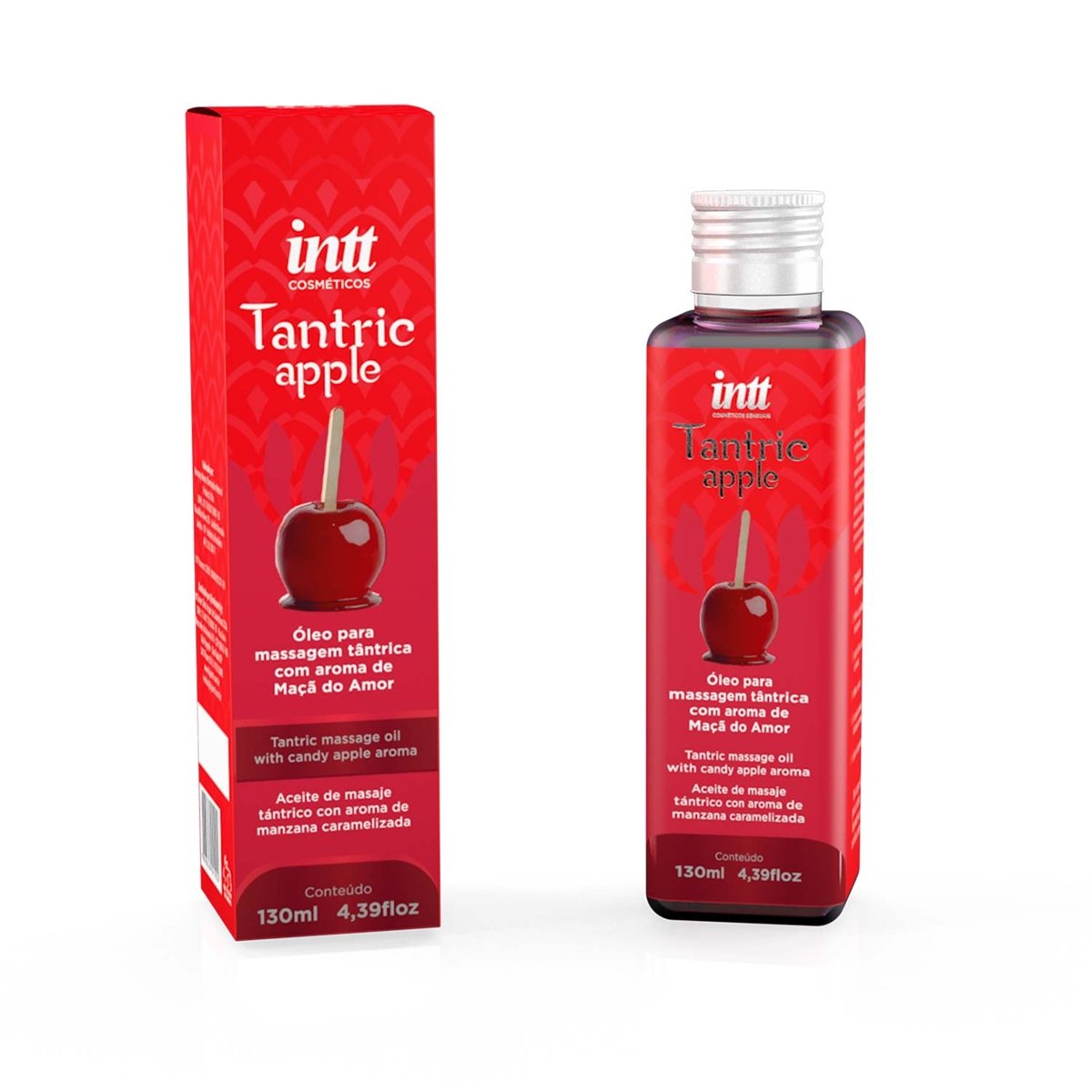 Óleo Tântrico Afrodisíaco - Maçã do Amor - 130ml