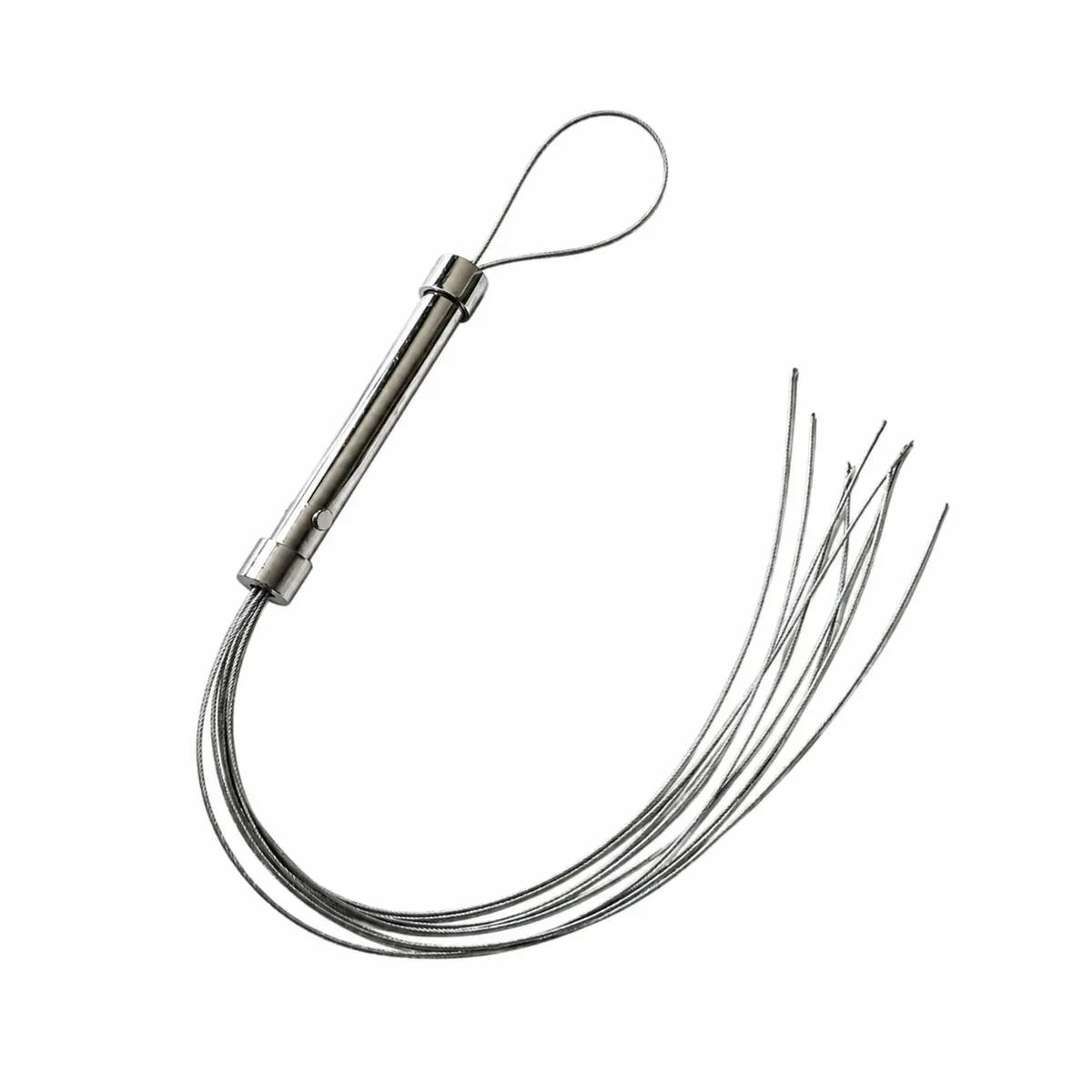 Flogger de Aço Inox Artesanal BDSM Luxury