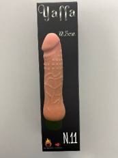 Pênis Realístico em Cyber Skin com Vibrador - 17cm