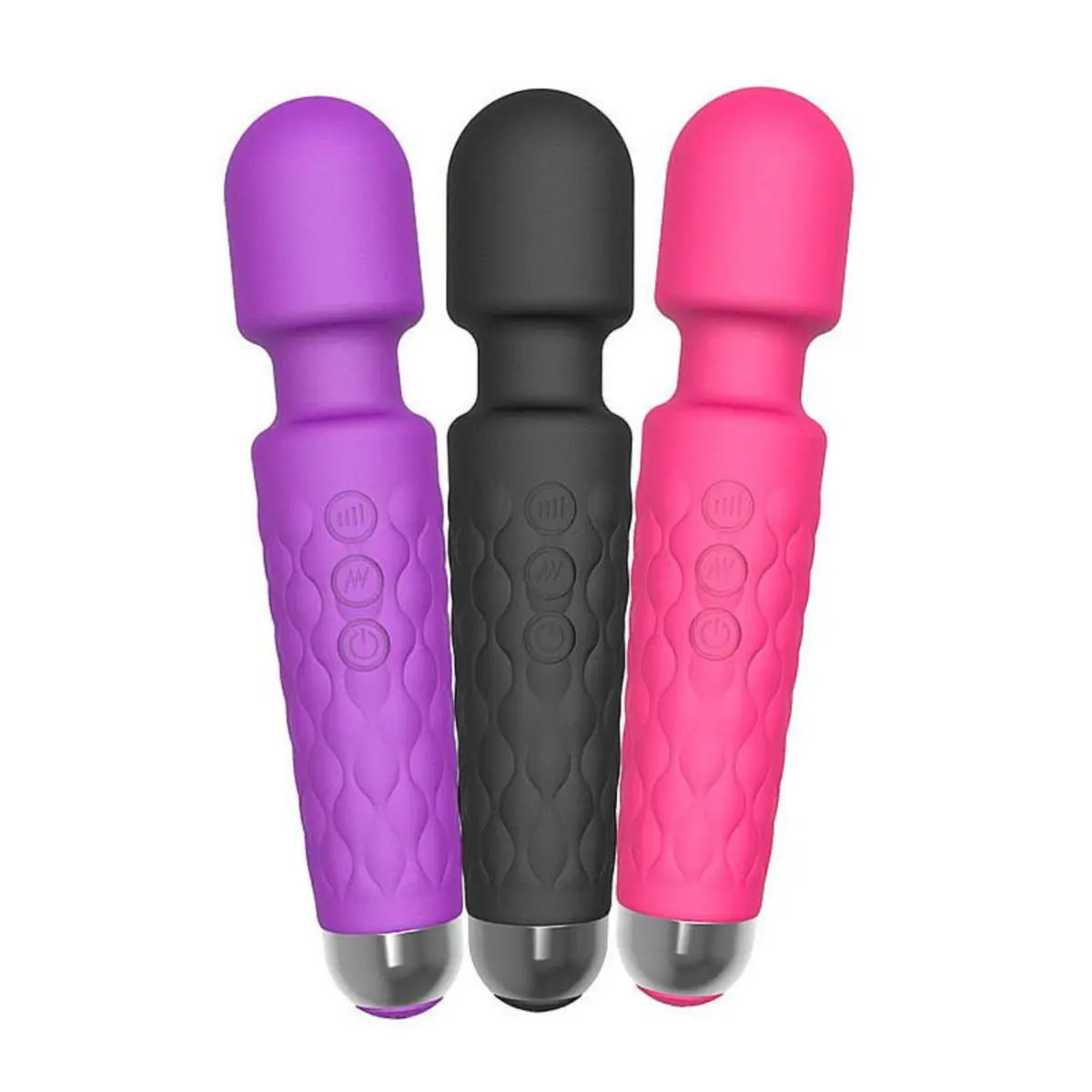 Vibrador Recarregável com 20 modos de vibrações Roxo