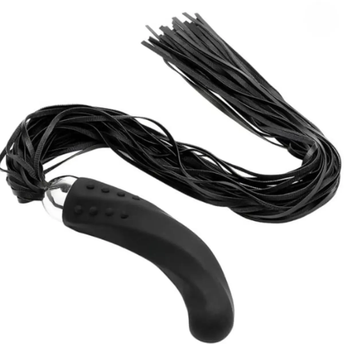 Vibrador Chicote Ponta Curvada Rosa